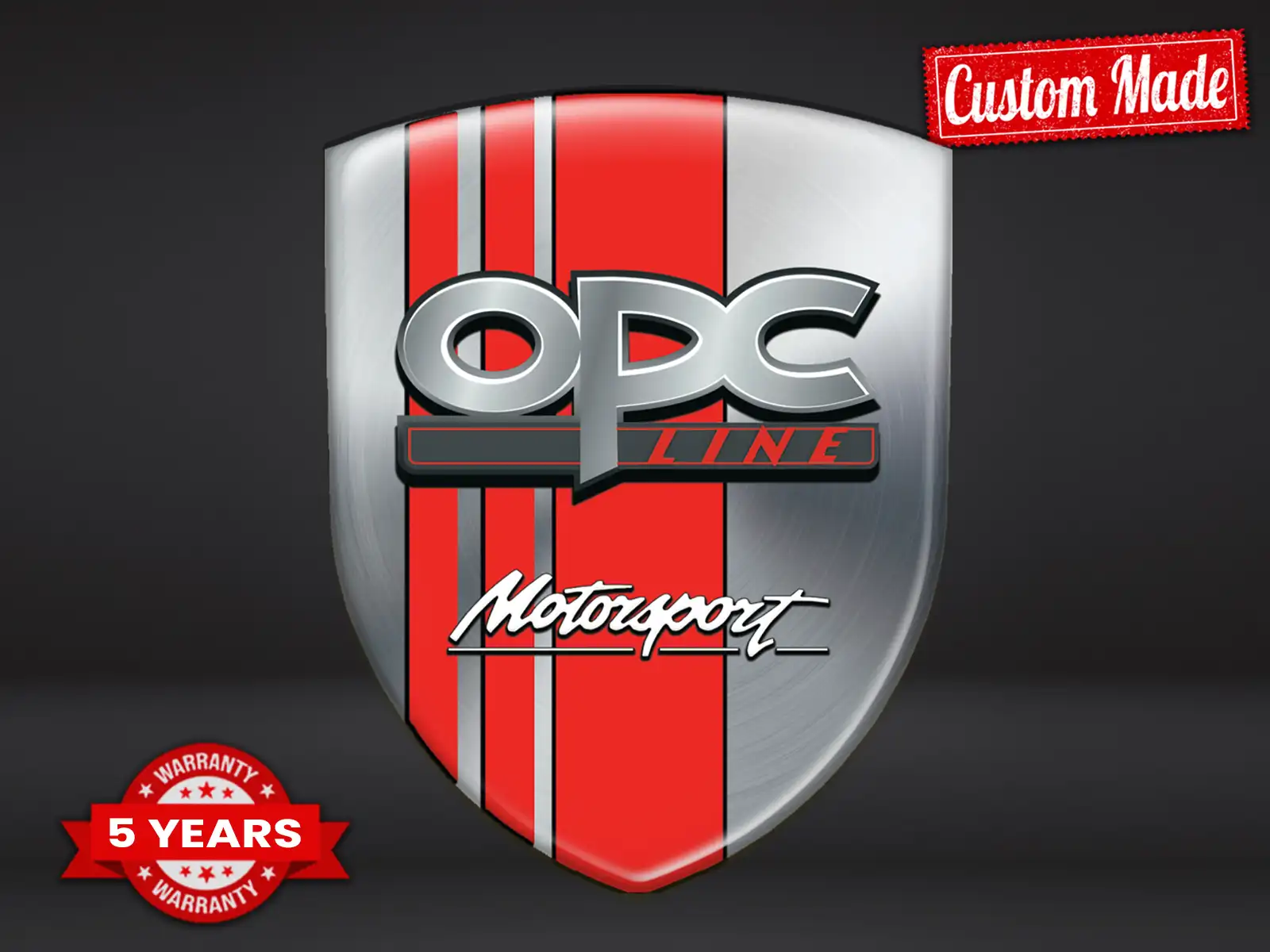 OPC Etichetta Adesiva Impermeabile Stile Chic Regolabili